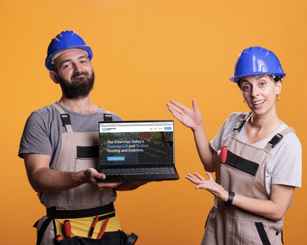 how should be your contractor website
